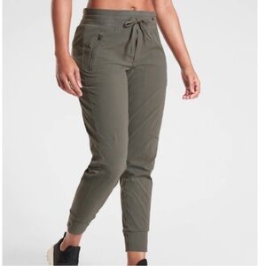 Athleta Olive Green Track Pants